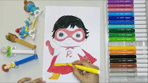 His channel is very popular among teenagers, has millions of subscribers who follow the life of. How To Draw Super Hero Kid Red Titan Ryan Toys Review Step By Step Video Dailymotion