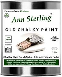 Thanks guys for being so patient. Ann Sterling Kreidefarbe Shabby Chic Farbe Vintage Green Grun 750ml 1 Kg Lack Chalky Paint Amazon De Baumarkt