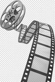 Graphic Film Reel Movie Film Silver And Black Film Strip