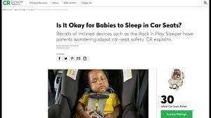 Child To Sleep In The Car Seat