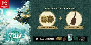 Pre-order The Legend of Zelda: Tears of the Kingdom on My Nintendo Store  and receive a bonus Collector's Coin and Luggage Tag with purchase! | News  | Nintendo