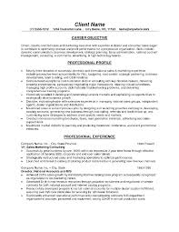 Job Objectives Resume Examples Career On For Resumes Objective Fresh