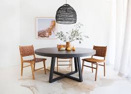 1 6m alta elkstone round dining table