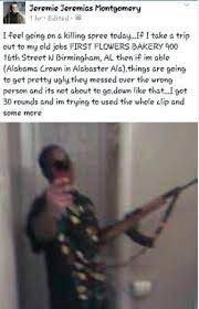 Job openings in montgomery county, al on worklooker. Alabama Man Threatening Killing Spree On Facebook Captured By Swat Officers Al Com