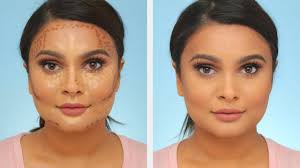 how to contour a round face for