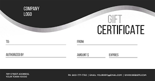 free gift certificate templates you can
