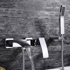 Modern Bathroom Shower Faucet Wall