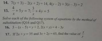 4y 5 Solve Each Of