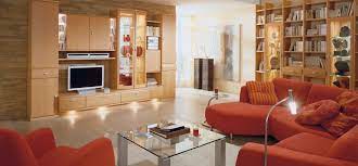 modern orange sofa interior design ideas