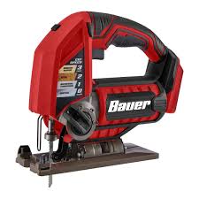 bauer 20v cordless variable sd jig saw tool only