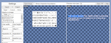 introducing a pixel font generator