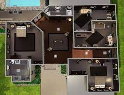 Sims House Plans Modern House Floor
