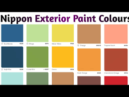 Here, the vibrant paint color creates a soothing, grounded feel in a sitting room. Nippon Exterior Paint Colours Exterior Nippon Colours 2002 Exterior Colour Combinations Youtube