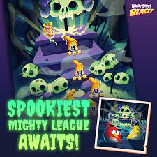 Enter 👻the spookiest Mighty League 👻... - Angry Birds Blast