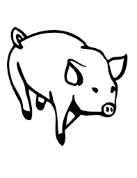Coloring pages is a very good kids game wherein kids will learn basic colors. Free Printable Pig Coloring Pages For Kids