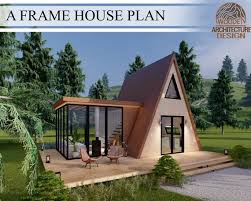 Buy A Frame Cabin House Plan 1 Bedroom