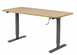 Choice pine or cedar wood options. Manual Height Adjustable Desks Hand Crank Standing Desks Tables