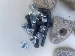 Rock Climbing Wall Holds Bolts Nuts