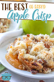 easy apple crisp video the country