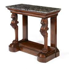 A Regency Mahogany Console Table