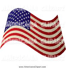 American Flag Watermark Clip Art