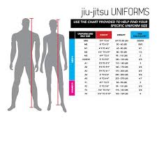 Size Chart Jiu Jitsu Uniforms Century Martial Arts