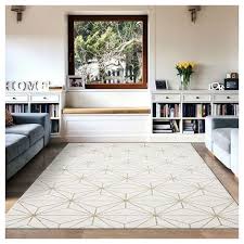 rug liberty white gold 160x230cm carpet