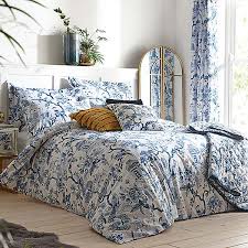 chinoiserie printed duvet cover