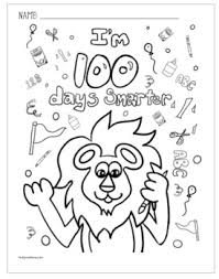 Last, students will practice writing the sight word using the dashed lines on the bottom of the page. I M 100 Days Smarter Coloring Page By No Corner Suns Tpt