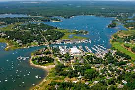 Osterville Harbor In Osterville Ma United States Harbor
