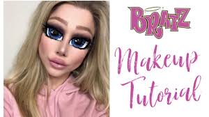bratz doll makeup tutorial