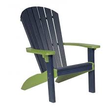 Amish poly furniture is an environmentally friendly option made with recycled materials. Finch Seaaira Poly Adirondack Chair From Dutchcrafters Amish Furniture