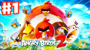 Angry Birds 2 - Gameplay Walkthrough Part 1 - Levels 1-15! 3 Stars!  Feathery Hills! (iOS, Android) - YouTube