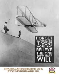 The airplane stays up because it doesn't have the time to fall. Wright Brothers Quotes Quotesgram