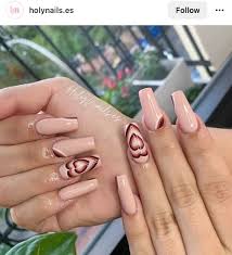 60 ideas of brown nails designs for