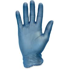 The Safety Zone Safety Zone 3 Mil General Purpose Vinyl Gloves Small Size Vinyl Polypropylene Blue Powder Free Latex Free Comfortable