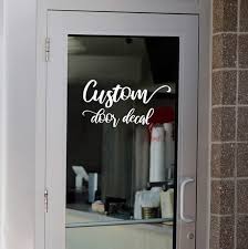Door Decal Custom Business Decals Vinyl