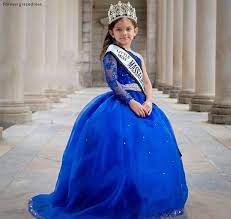 Free shipping on orders over $25 shipped by amazon. Lovely Cute Girls Pageant Dresses Royal Blue One Long Sleeve Daughter Toddler Kids Children Formal First Holy Communion Gowns Flower Girl Dresses Aliexpress