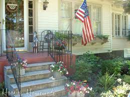 Front Porch Decorating For The 4th Of