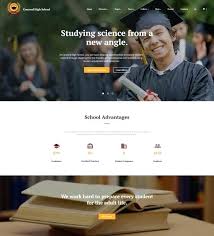 Education Bootstrap Website Template Html5 Responsive Free