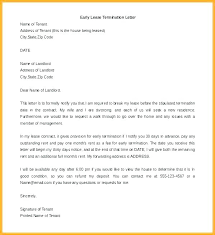 End Of Lease Letter Template Landlord Notice To End Tenancy