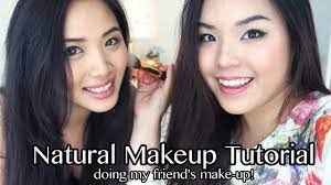 tutorial natural makeup doing my