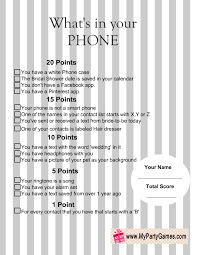 Best truth or dare dares. What S In Your Phone Bridal Shower Game