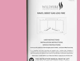 Instruction Manuals Wildfire
