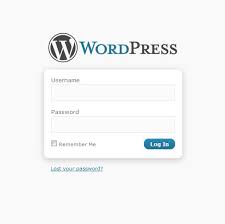 how to login to the wordpress dashboard