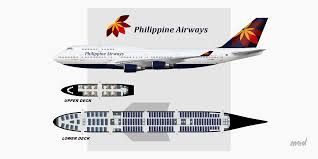 philippine airways seat map b747 400
