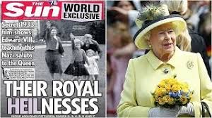 British tabloid defends release of Queen Nazi salute footage - YouTube