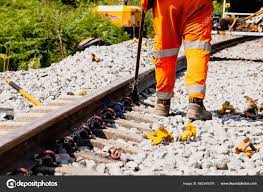 construction railway track work railway