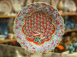 Ceramic Hand Painted Wall Plate