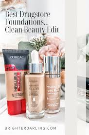 best foundations clean beauty